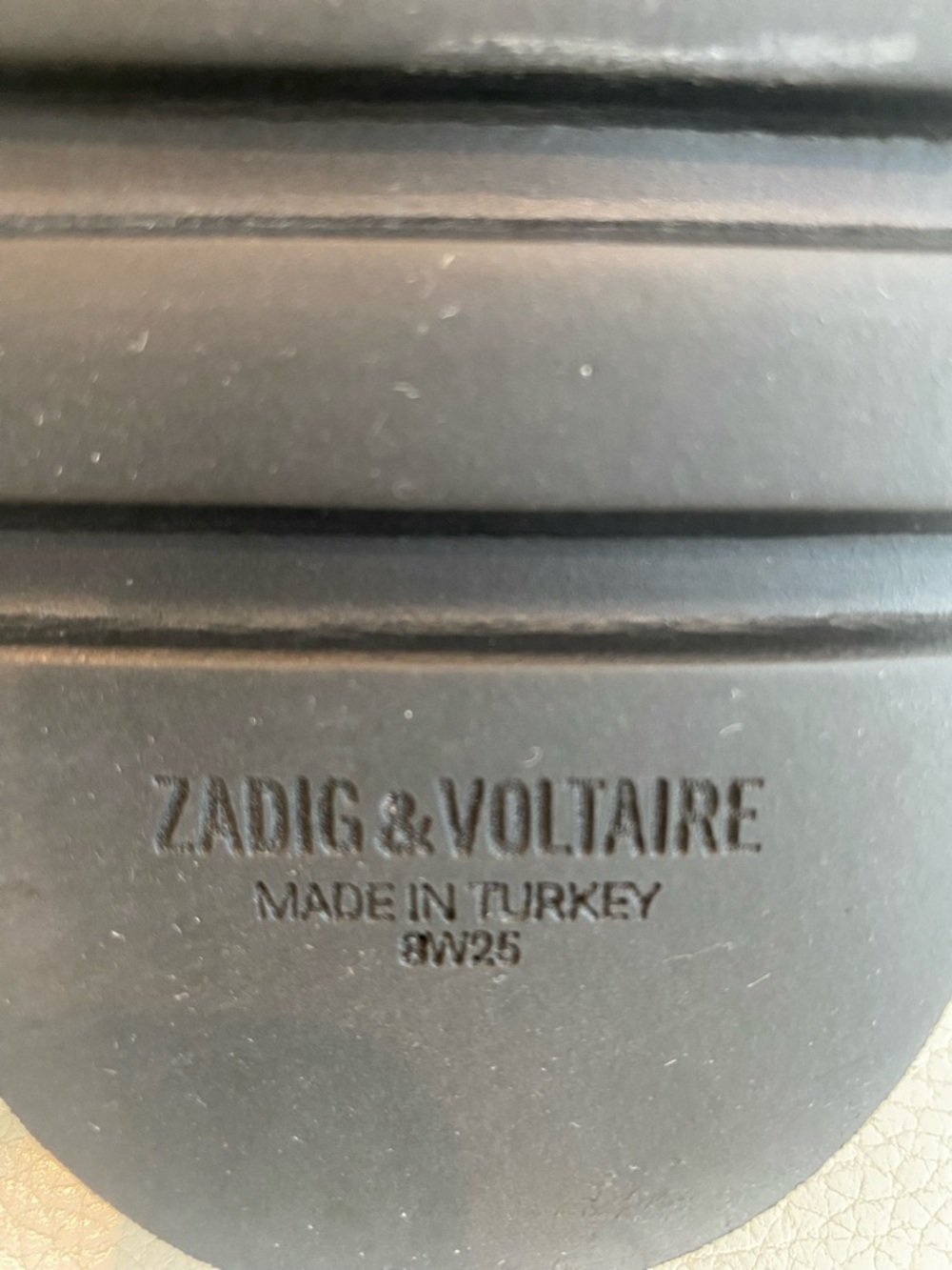 Zadig & Voltaire Teddy Bare Shearling Slides Mules Size 37 New Cozy Luxe - Picture 5 of 6